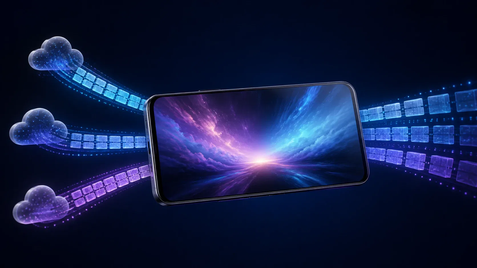 Android phone playing adaptive video through a native Media3 pipeline