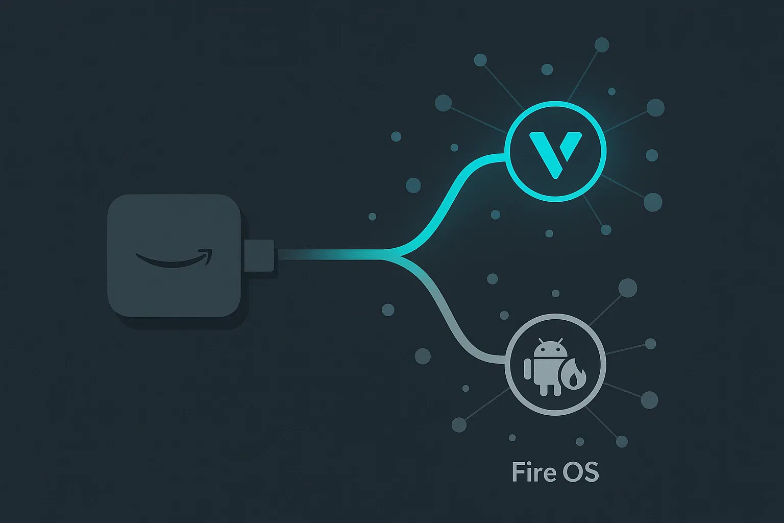 Fire TV compatibility matrix showing Vega OS transition status across device models with confirmed and pending rollout paths