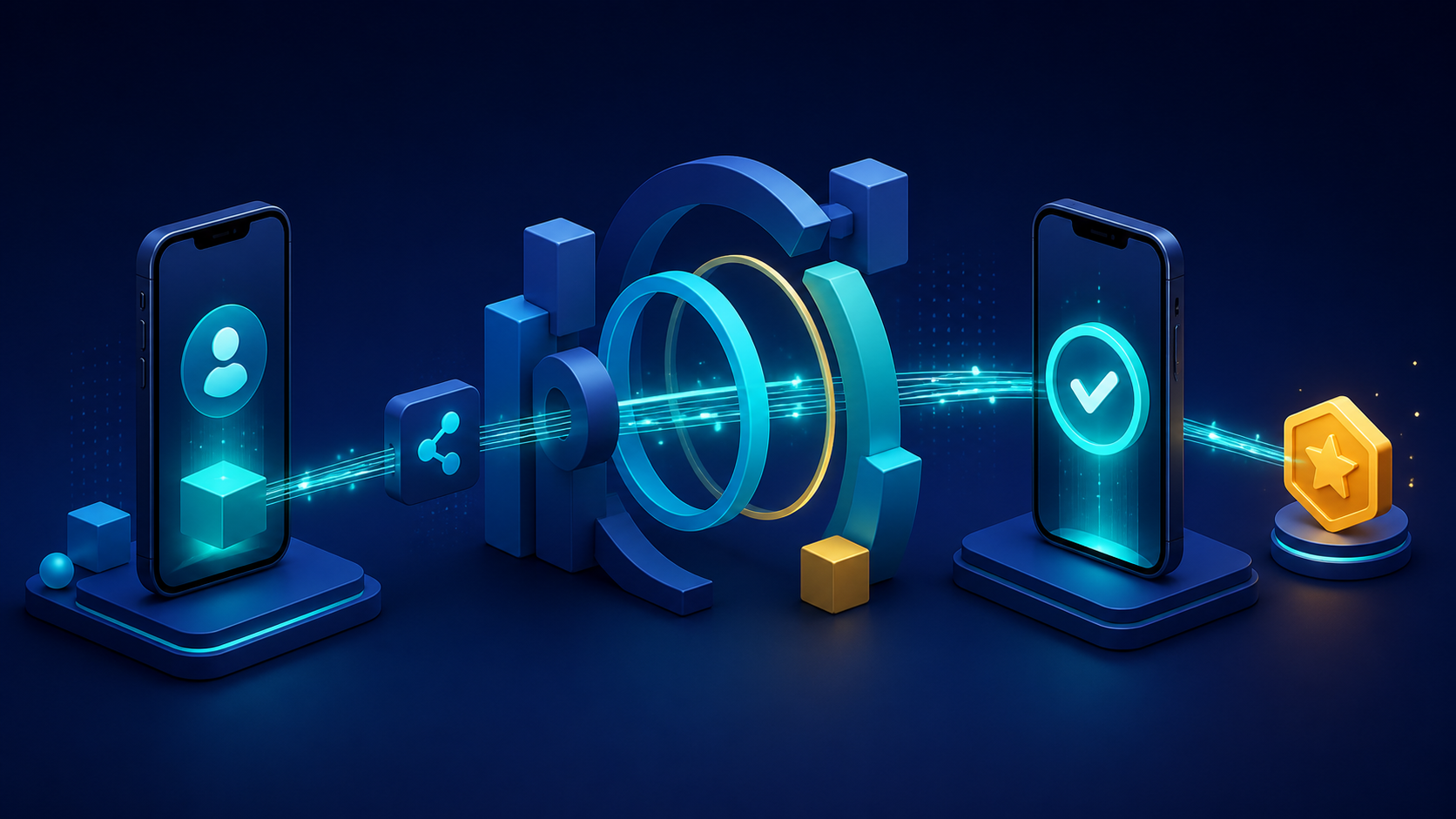 App referral journey from invite through installation to a verified reward