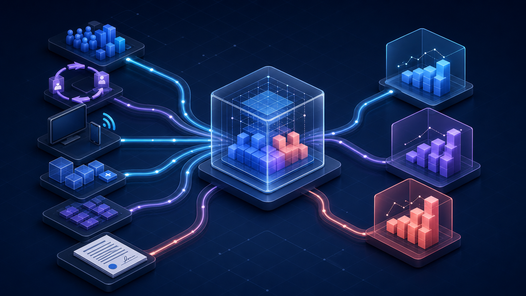 Campaign forecasts, add-ons, and billable attribution units feeding an annual cost model
