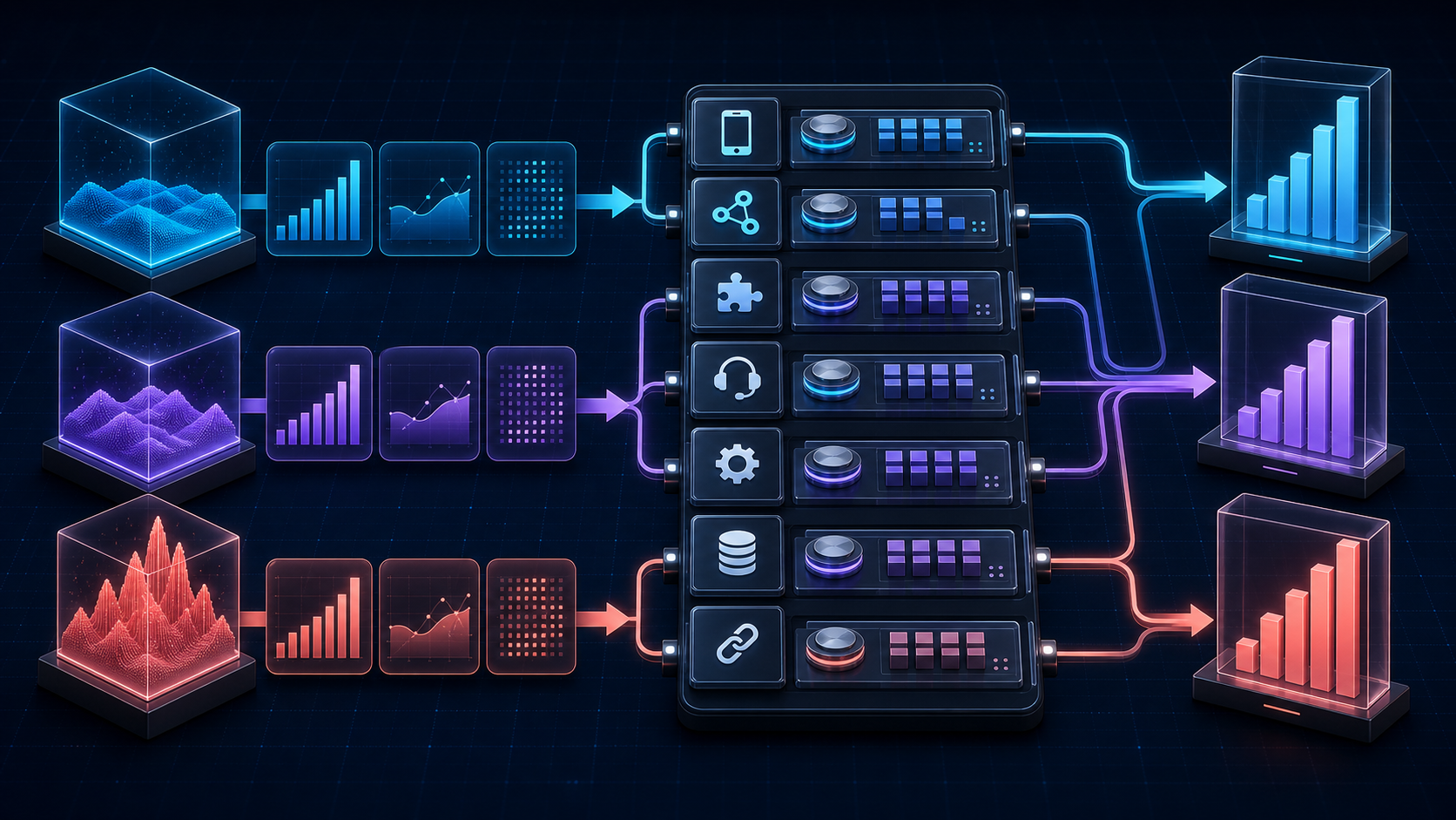 Three vendor quotes normalized into one annual total cost model