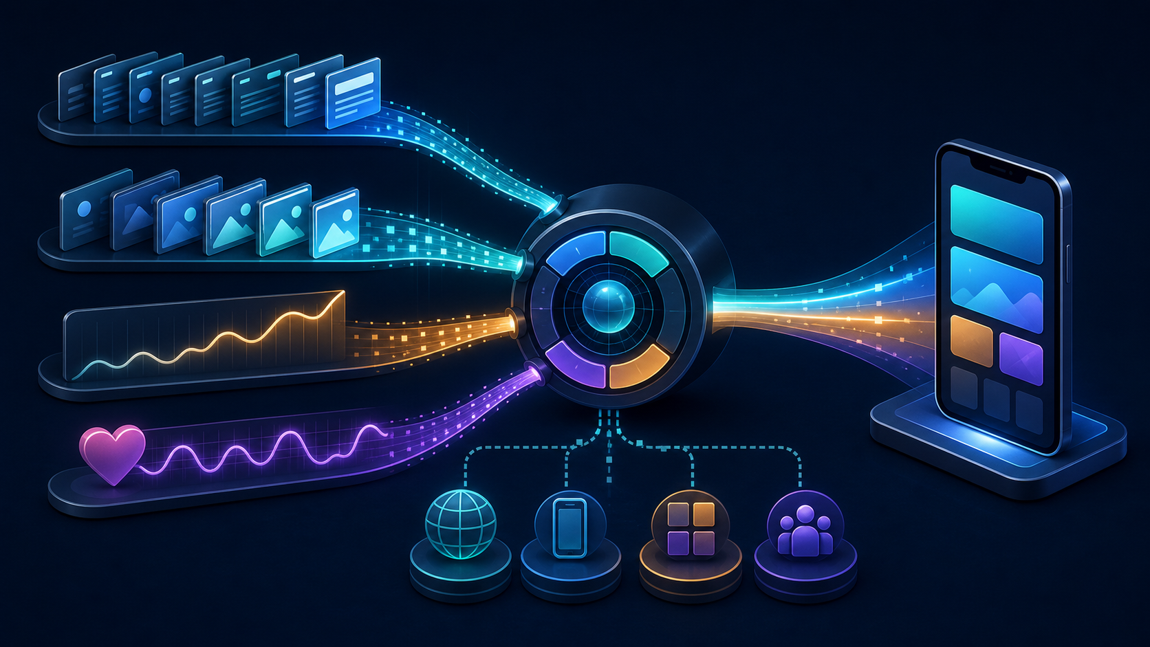 A mobile monetization workflow balancing ad yield, fill rate, revenue, and retention