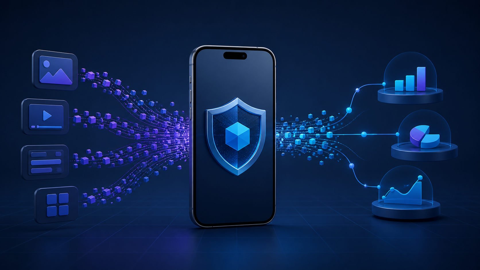Privacy-preserving iOS ad signals moving from a phone into aggregated campaign measurement