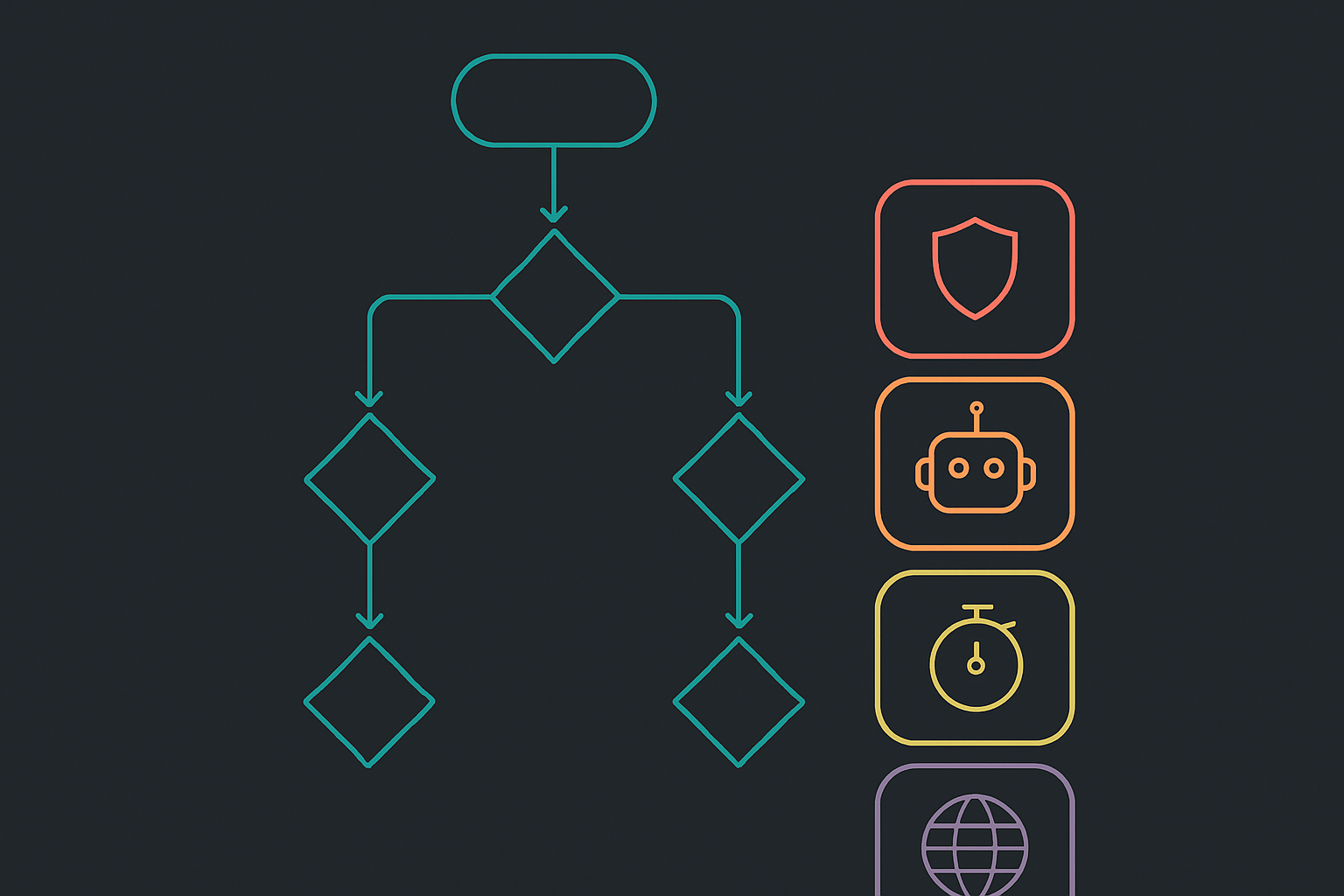 Diagnostic flowchart showing 403 forbidden Cloudflare decision tree with origin vs edge branches and security rule nodes
