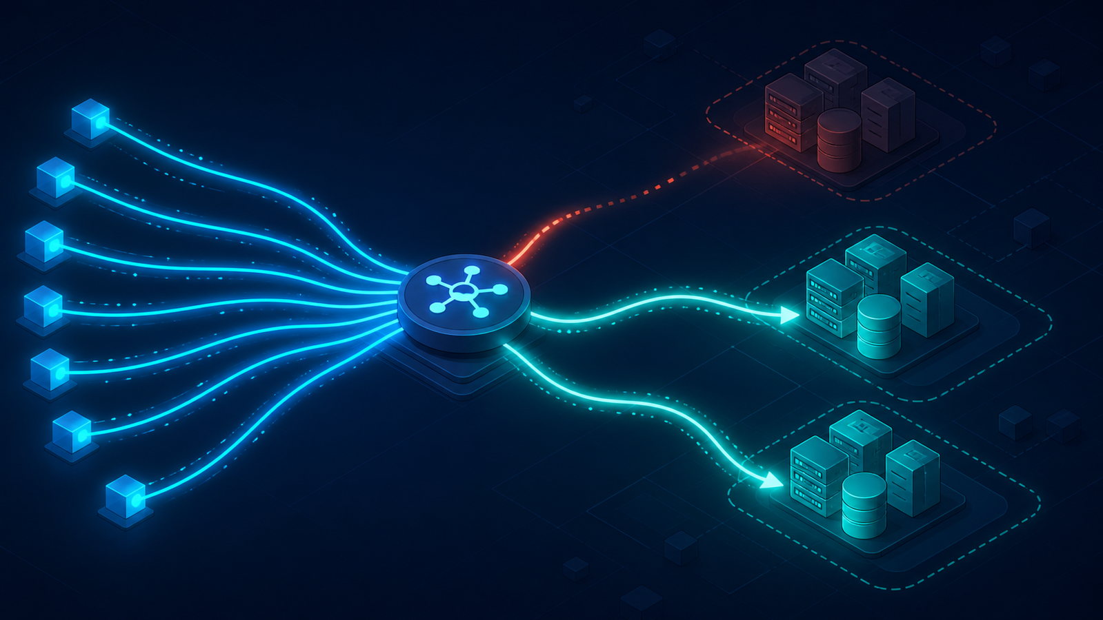Application traffic rerouting around an unhealthy origin